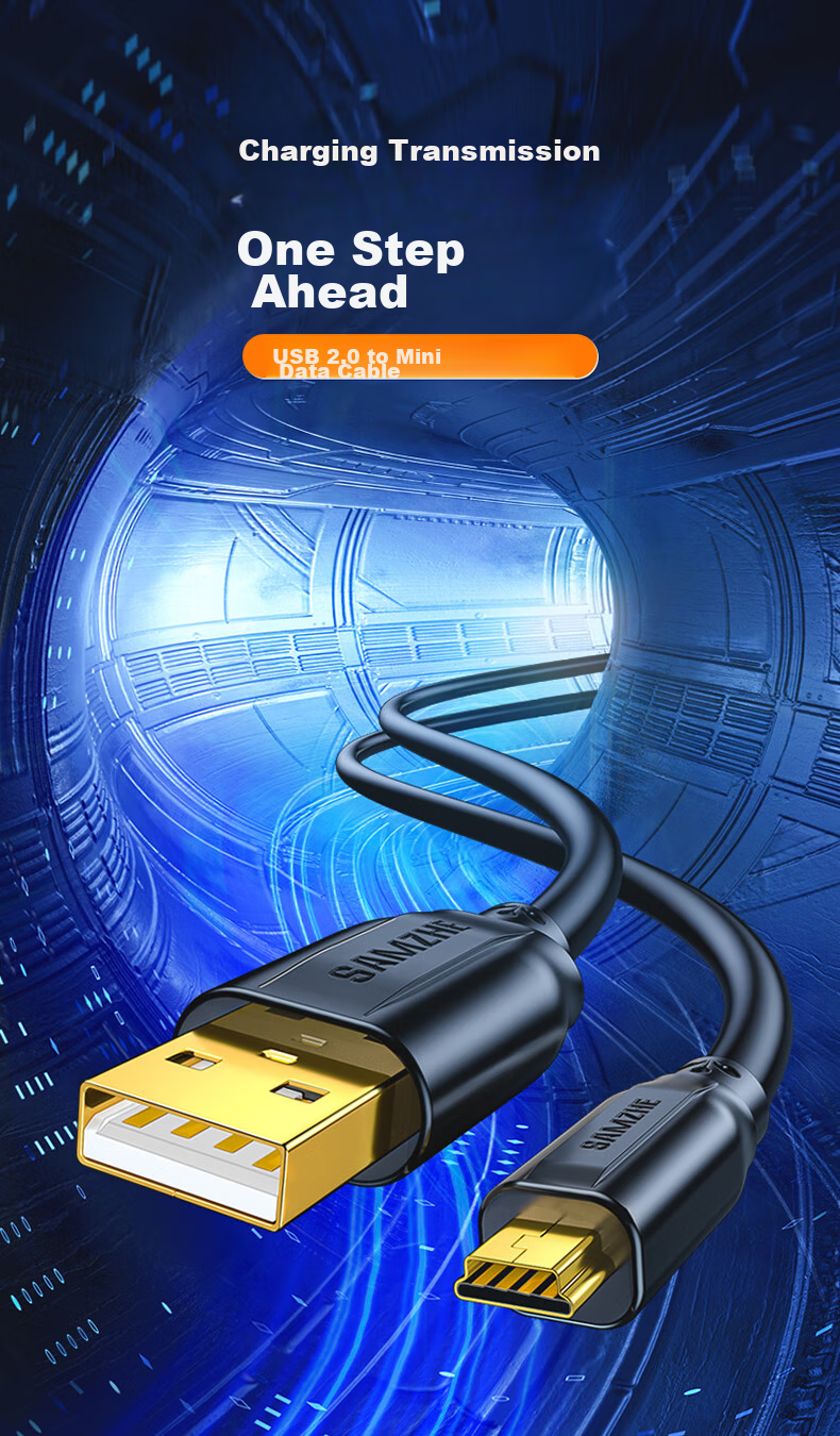 Кабель USB 2.0 - Mini USB