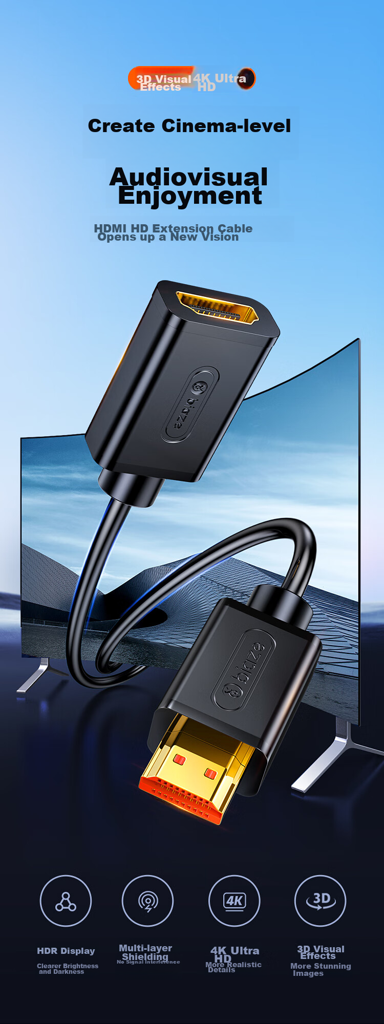 Кабель HDMI BIAZE