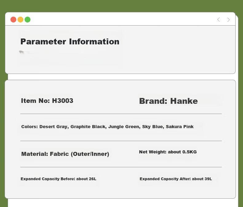 Складная дорожная сумка HANKE, 39 л, для ручной клади, расширяемая, для женщин и мужчин, сиреневый