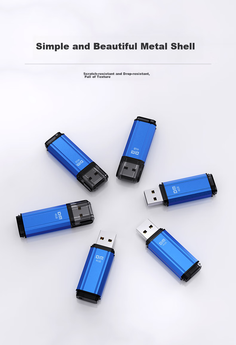 USB-флеш-накопитель DM PD206, 4 ГБ, USB 2.0, синий