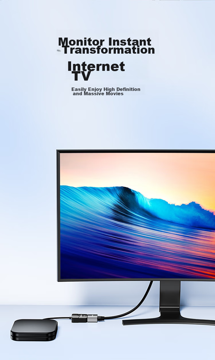 HDMI - VGA переходник SAMZHE HHV01, черный, 1080P