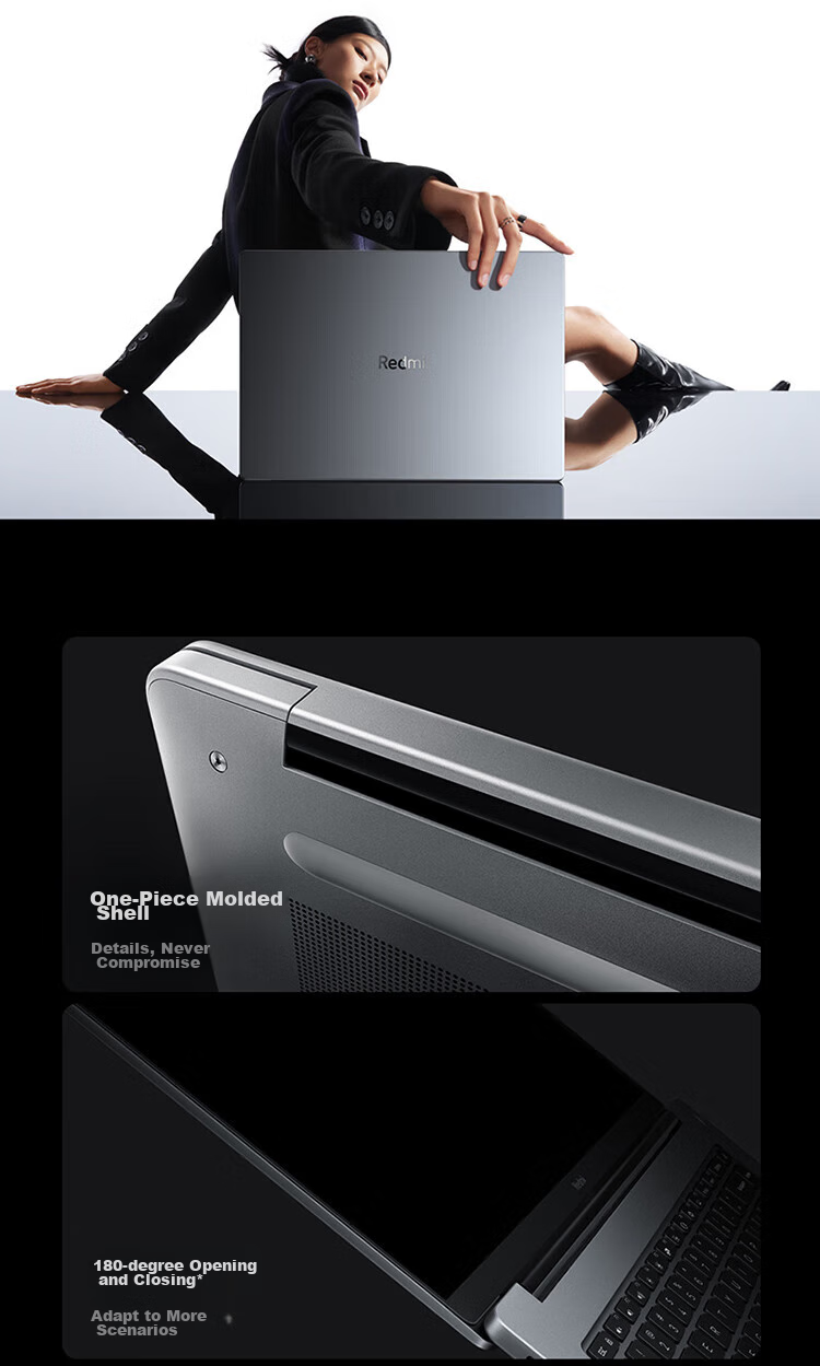 Ноутбук MI RedmiBook 16, 16-дюймовый, Intel Core i5, 16 ГБ ОЗУ, 1 ТБ SSD, Windows 11