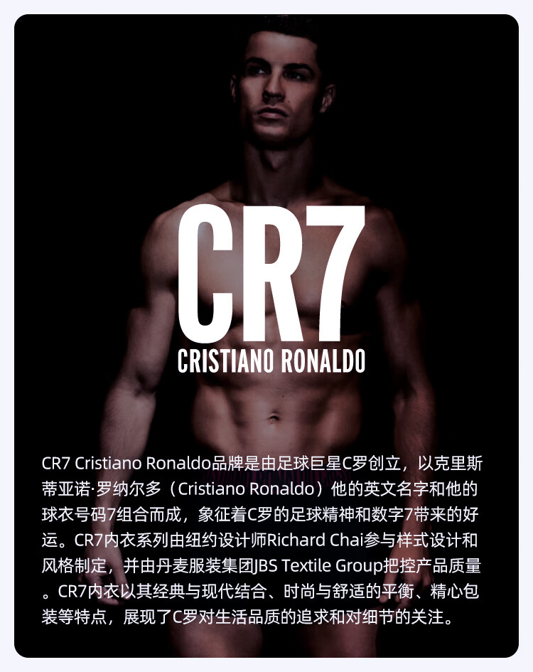 Боксеры мужские CR7