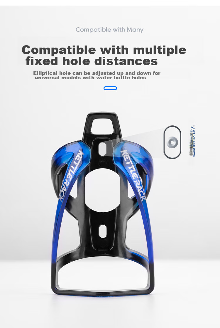 Держатель для бутылки воды Move Iron, для горного или шоссейного велосипеда, черный