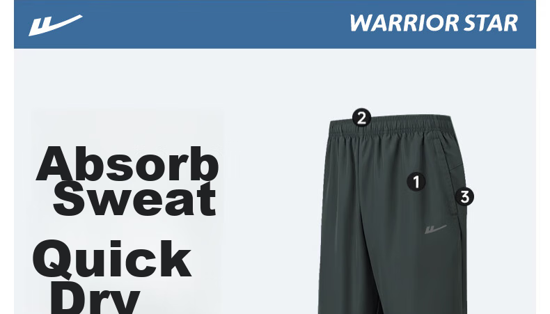 Шорты Warrior, летние мужские спортивные, быстросохнущие, для бега, дышащие, из ледяного шелка, повседневные