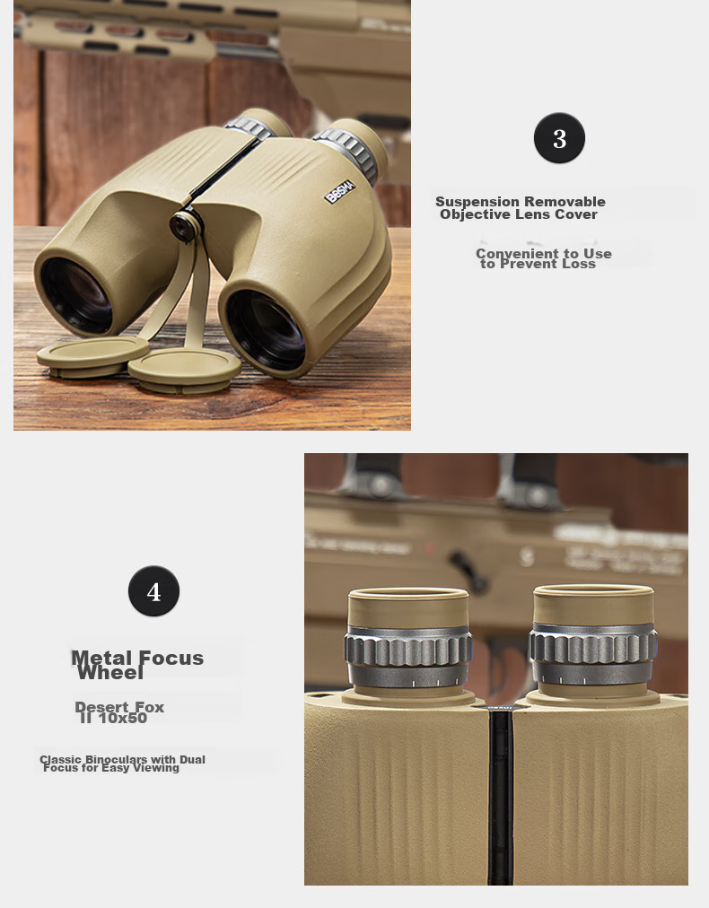 Бинокль BOSMA Desert Fox 2nd Generation 12x56ED