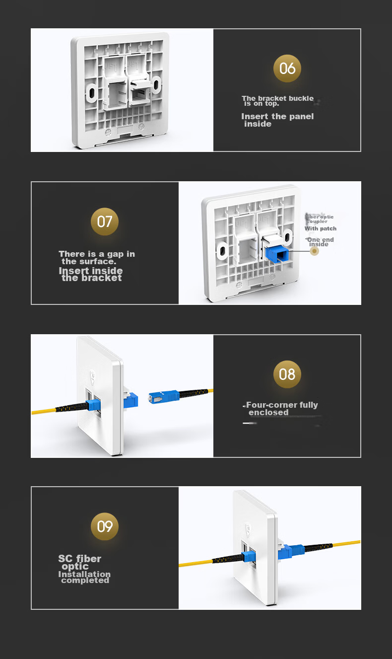 Розетка сетевая WANJEED, категория 6, Gigabit, двухпортовая, белый