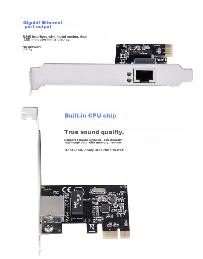 Сетевая карта PCI-E Gigabit