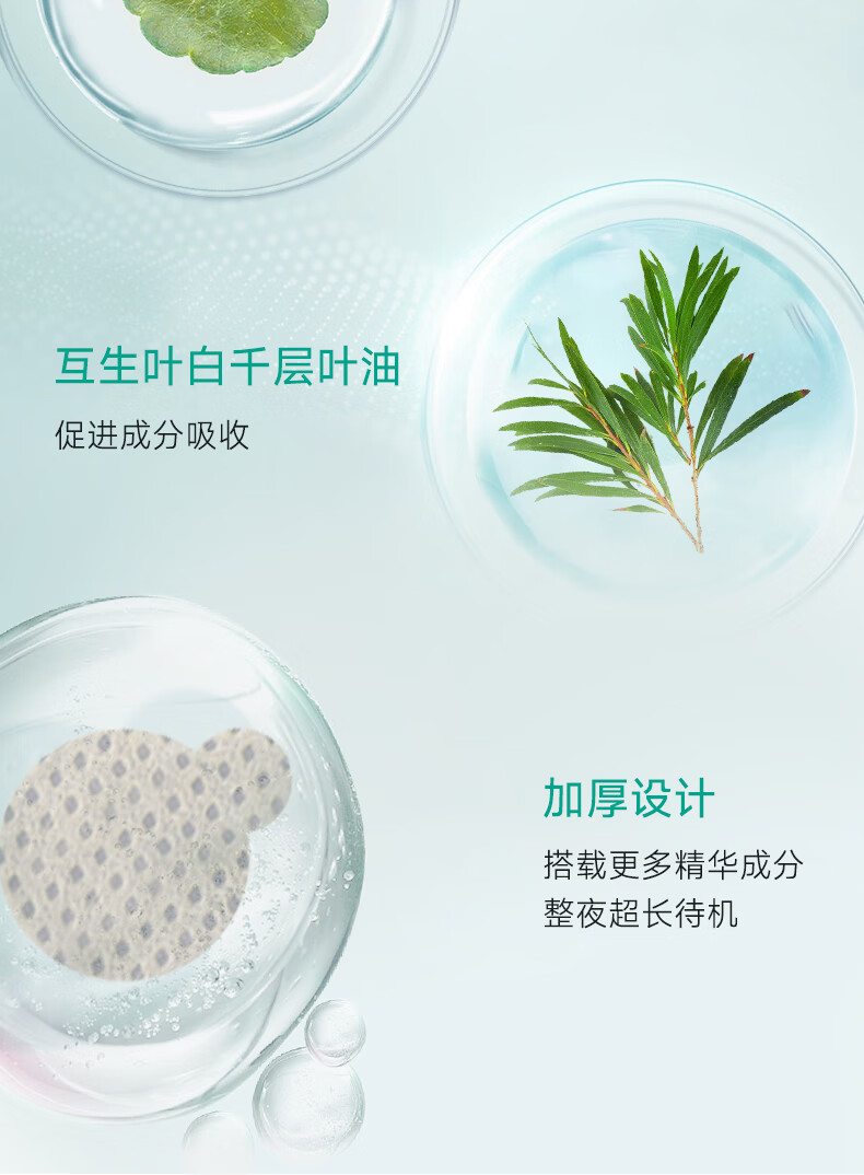 芙芙清颜夜间痘痘贴抗痘舒缓全夜用物理吸收舒缓18贴/盒生日礼物女