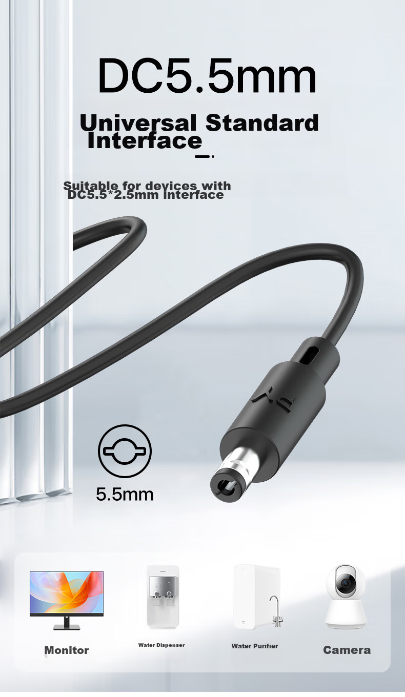 Блок питания Elei 24V 6A, 144W, универсальный адаптер питания для принтера, очистителя воды, массажера, 5.5*2.5 мм