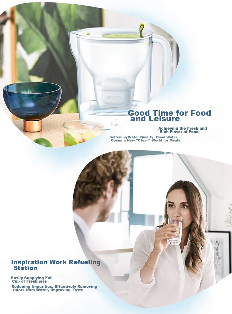 Фильтр-кувшин Brita Style XL, 3.5 л, зеленый, с 5 картриджами