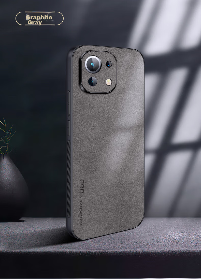 Чехол для Xiaomi 11 Lite / 11 Youth Edition Shangsu, противоударный, с защитой камеры, из силикона, черный