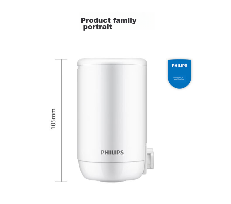 Фильтр-картридж для кухонного крана Philips WP3911, ультрафильтрация и стерилизация, оригинальный