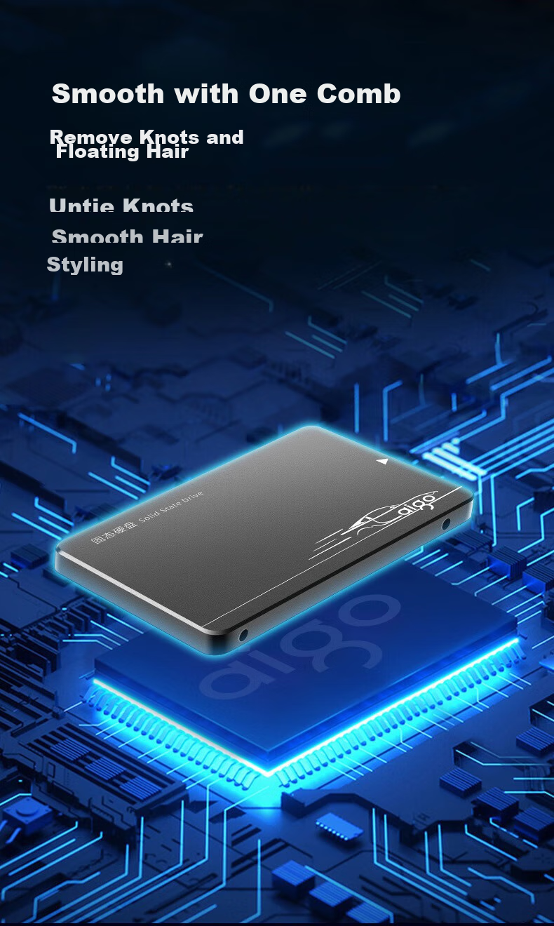 SSD накопитель Aigo S500, 512 ГБ, SATA III, 2.5 дюйма