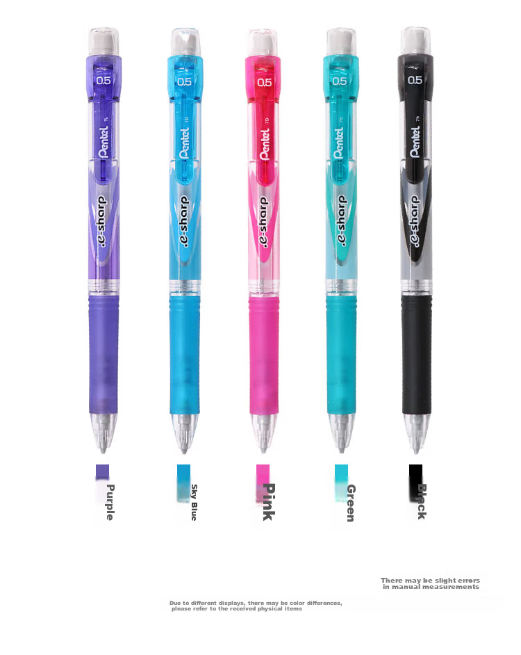 Механический карандаш Pentel AZ125R, 0.5 мм, для учеников начальной школы, синий