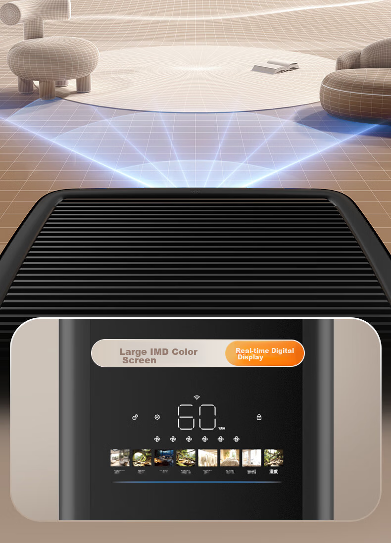 Осушитель воздуха Airx D3, 30л/день, 70м², очиститель воздуха, с функцией сушки белья, APP-управление