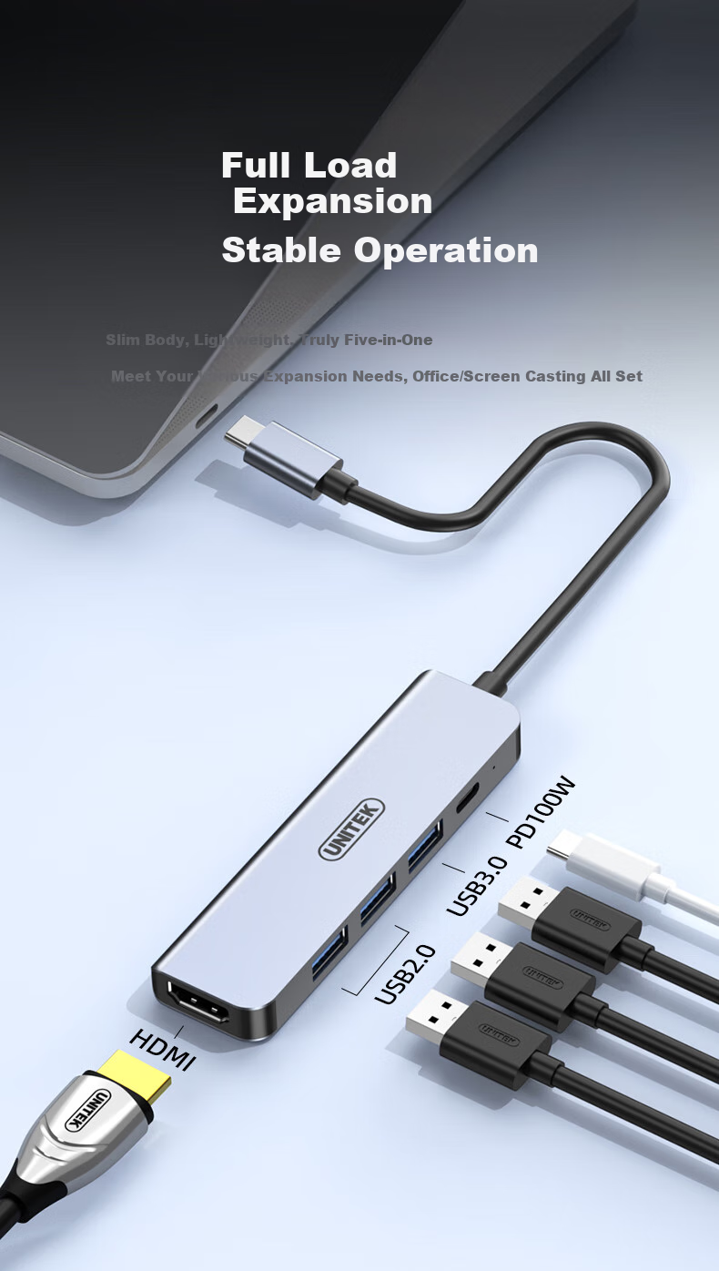 USB-C хаб-док станция