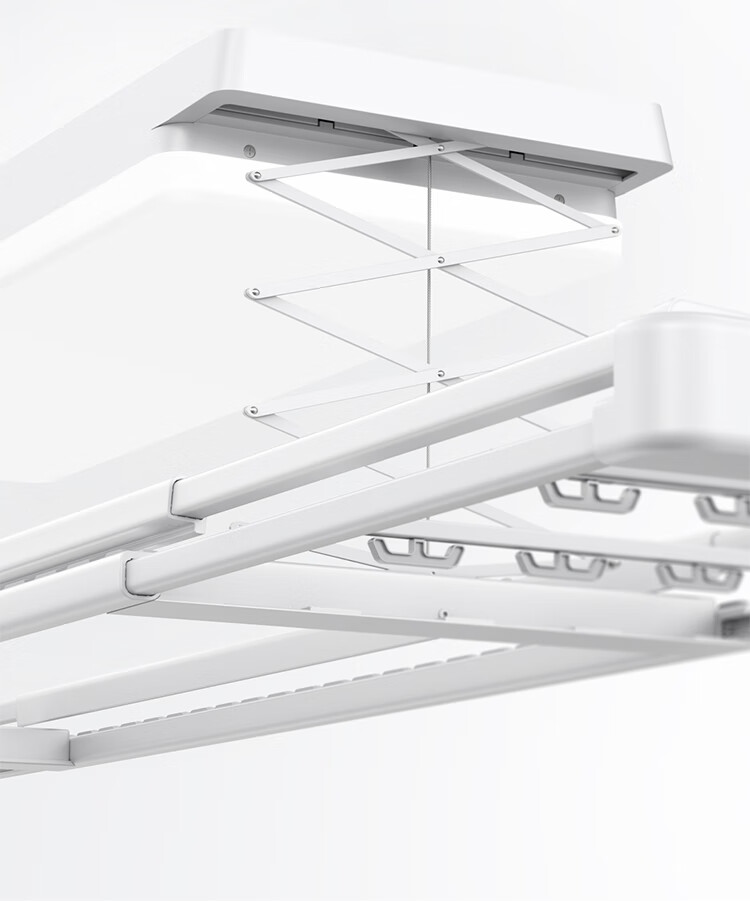 Умная сушилка для белья Mijia Smart Clothes Drying Rack 2 Pro, электрическая, невидимая, с 3D изогнутым купольным светом