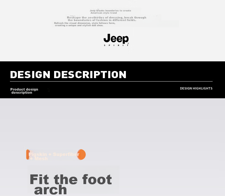 Мужские кроссовки JEEP SPIRIT, модные кроссовки "папины" кроссовки, удобные повседневные туфли, серый, размер 43