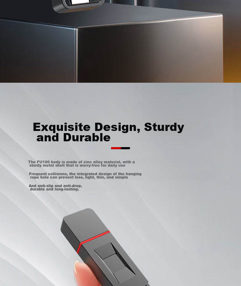 Thinkplus Lenovo 1TB Fingerprint Protection USB Flash Drive, USB3.2 с Type-C Dual Interface, Password Protection, Anti-Leakage, для телефонов и компьютеров, для офиса, серия FU100