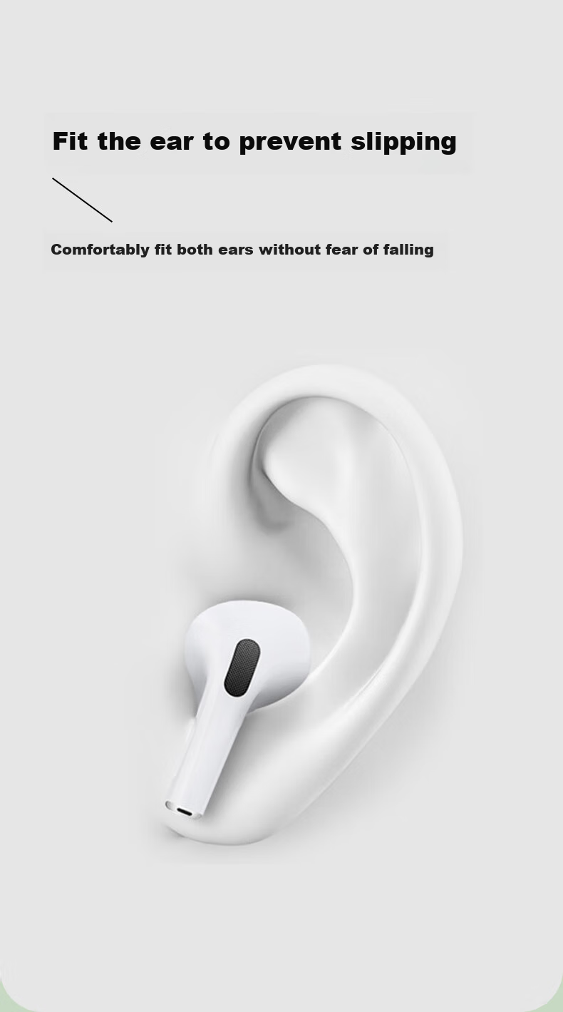 Masentek Насадки для наушников ES10, 4 пары, силиконовые, для Apple AirPods Pro 1/2, с шумоподавлением, маленький размер