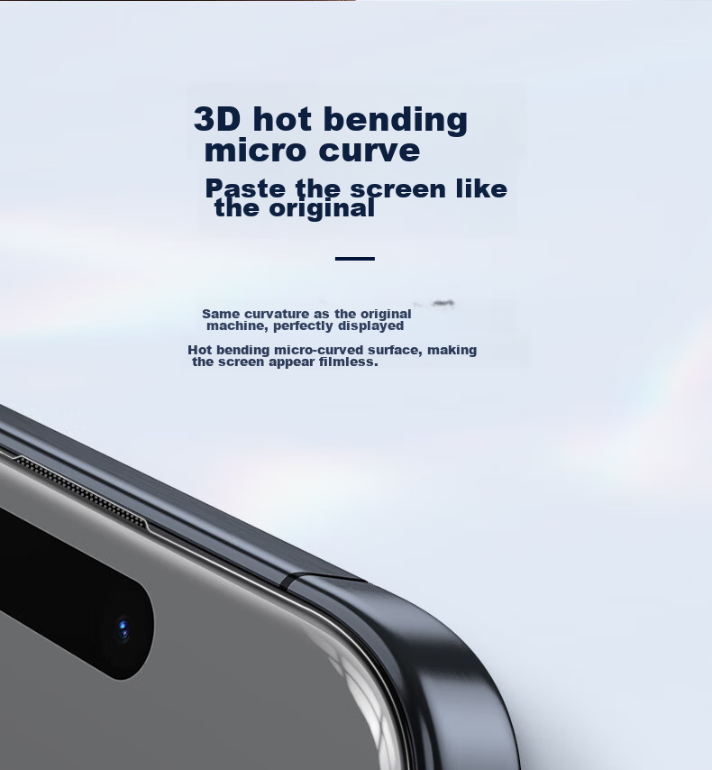 Защитное стекло Lanxingxiansheng для iPhone 15 Pro Max, полноэкранное, HD, антибликовое, противоударное