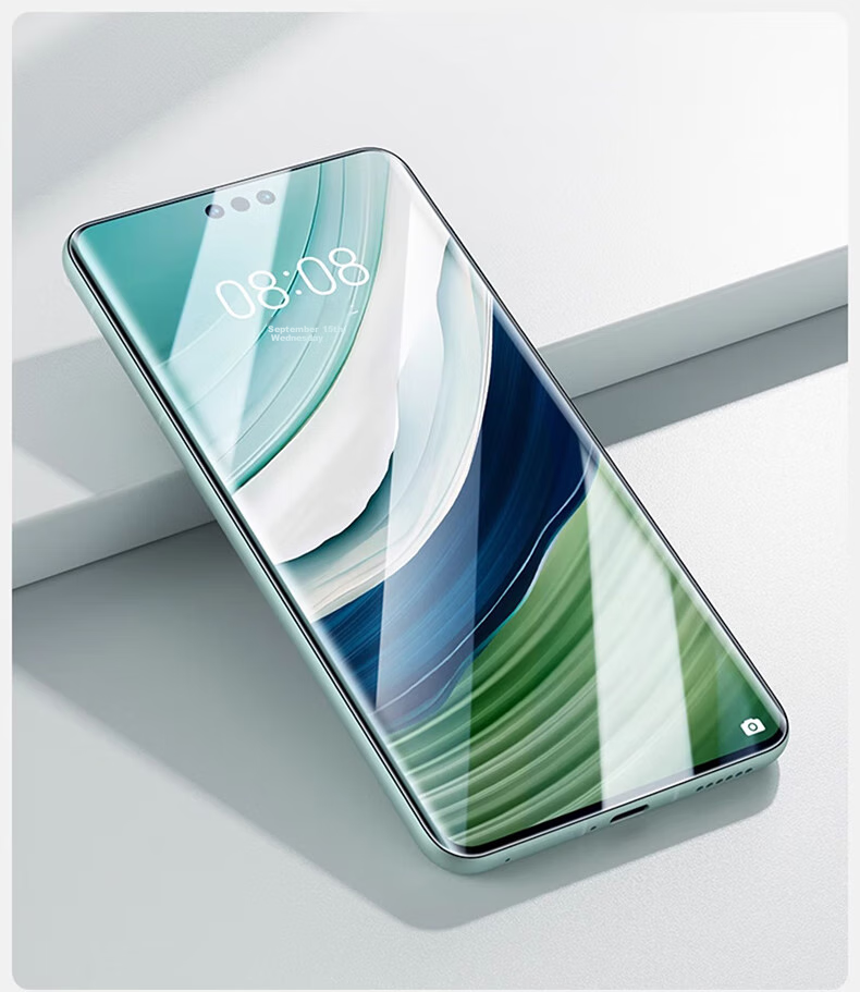 Защитная гидрогелевая пленка DIVI для Huawei Mate60 Pro/Pro+/60RS, полноэкранное покрытие, противоударная, противоотражающая, ультратонкая