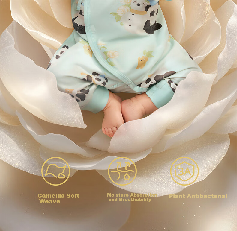 Детский комбинезон Babycare Camellia, весенняя новинка, боди для новорожденных, одежда для малышей, лунный белый, 90 см