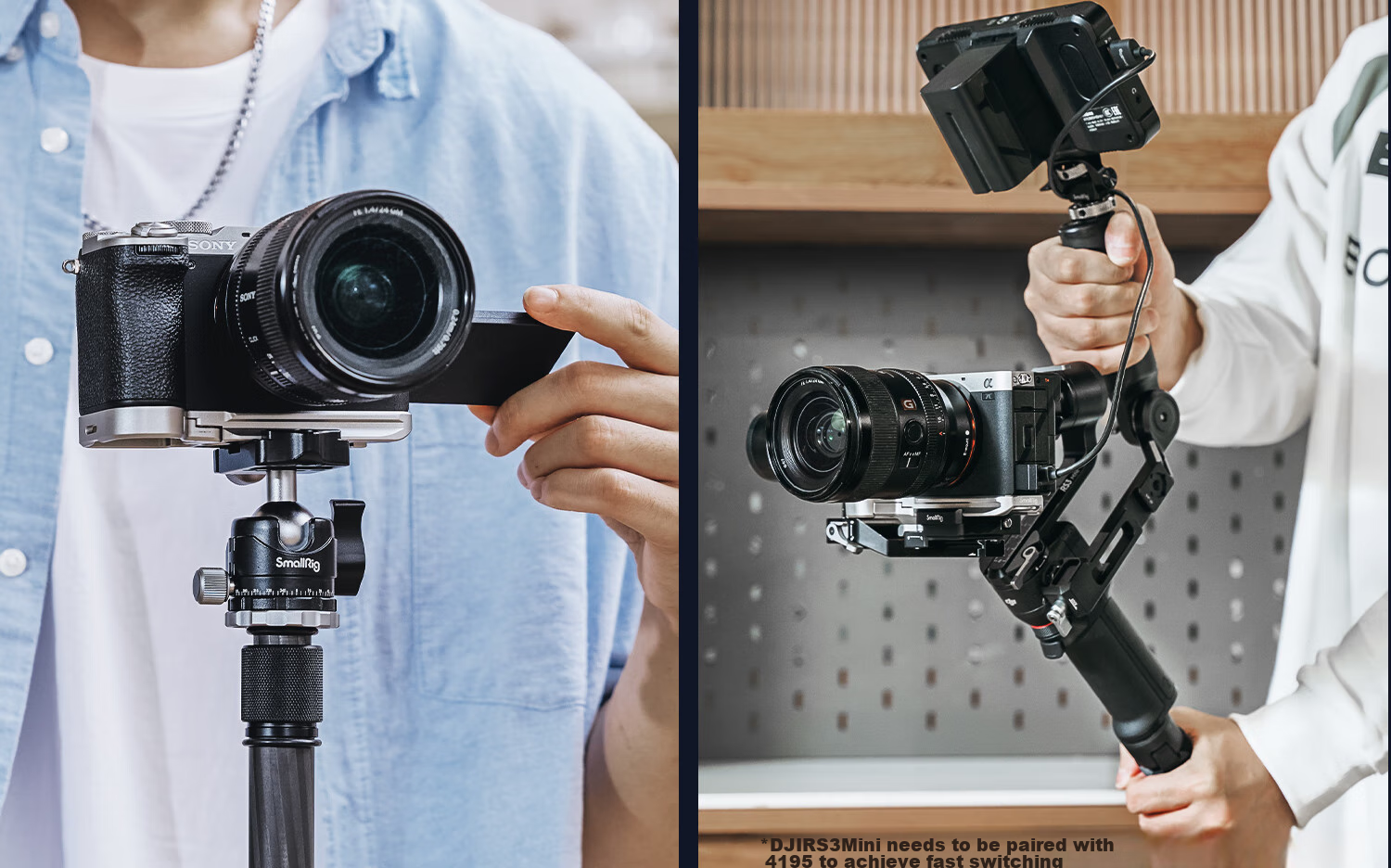 Клетка для камеры SmallRig 4439 для Sony A7C II, полнофункциональный модуль расширения для фото- и видеосъемки