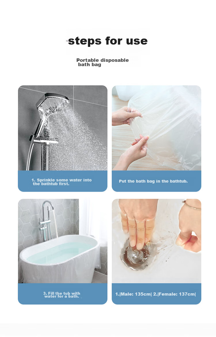 Одноразовые чехлы для ванны