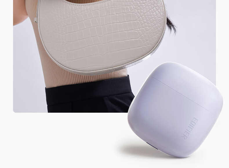 Беспроводные наушники Edifier Zero Air, Bluetooth 5.3, 28 часов работы, полувкладыши, розовый