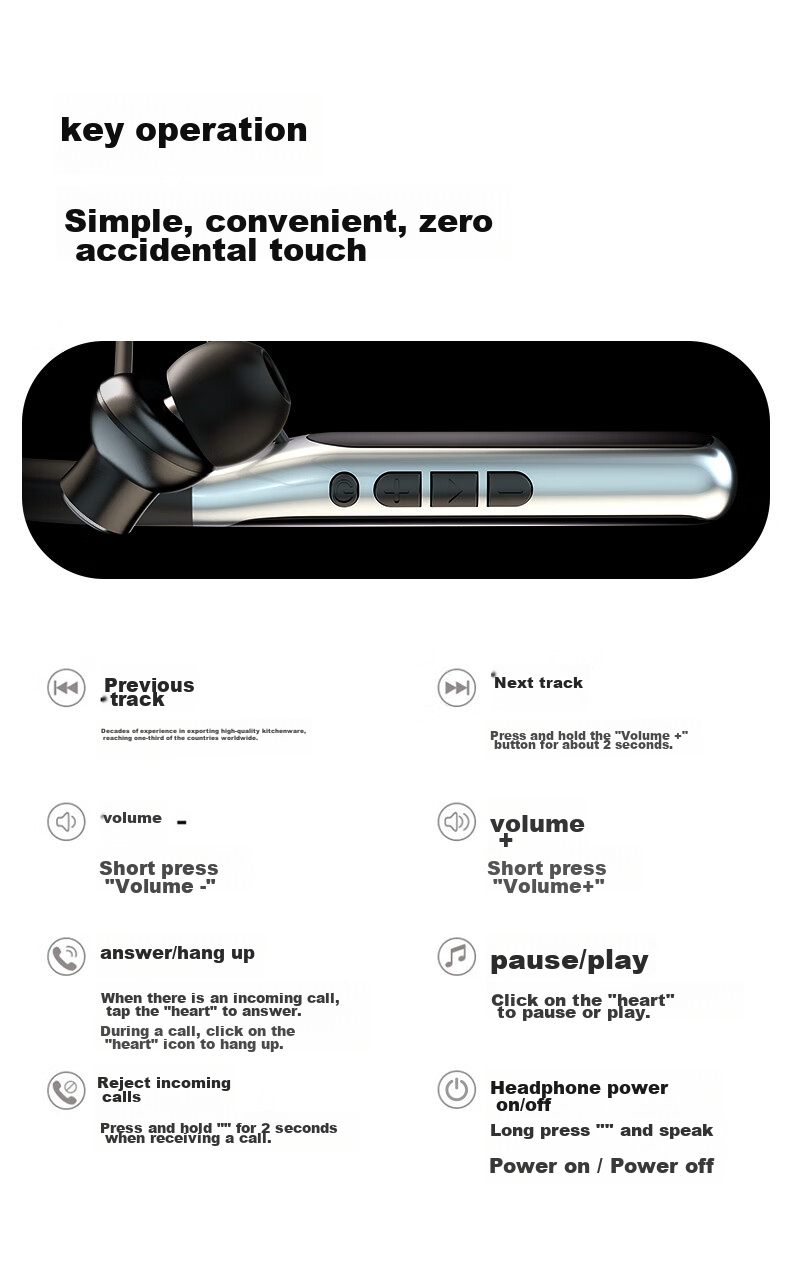 Беспроводные наушники Newmine G1 Bluetooth, для спорта, караоке, игр, звонков, с шумоподавлением, полувнутриканальные, длительное время работы, совместимы с Apple, Huawei, Xiaomi