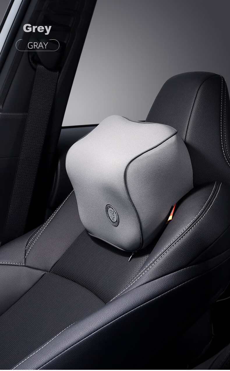 Подушка под голову GiGi G-1107 Space Memory Foam, автомобильная, для водителя, бежевая