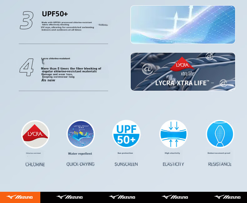 Мужские плавки MIZUNO B1131, профессиональные, быстросохнущие, хлоростойкие, черные, размер L