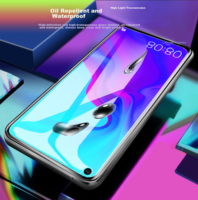 Защитное стекло ESCASЕ для Huawei Nova 4/5i/6se, полноэкранное, без белых краев, высокое разрешение, прозрачное