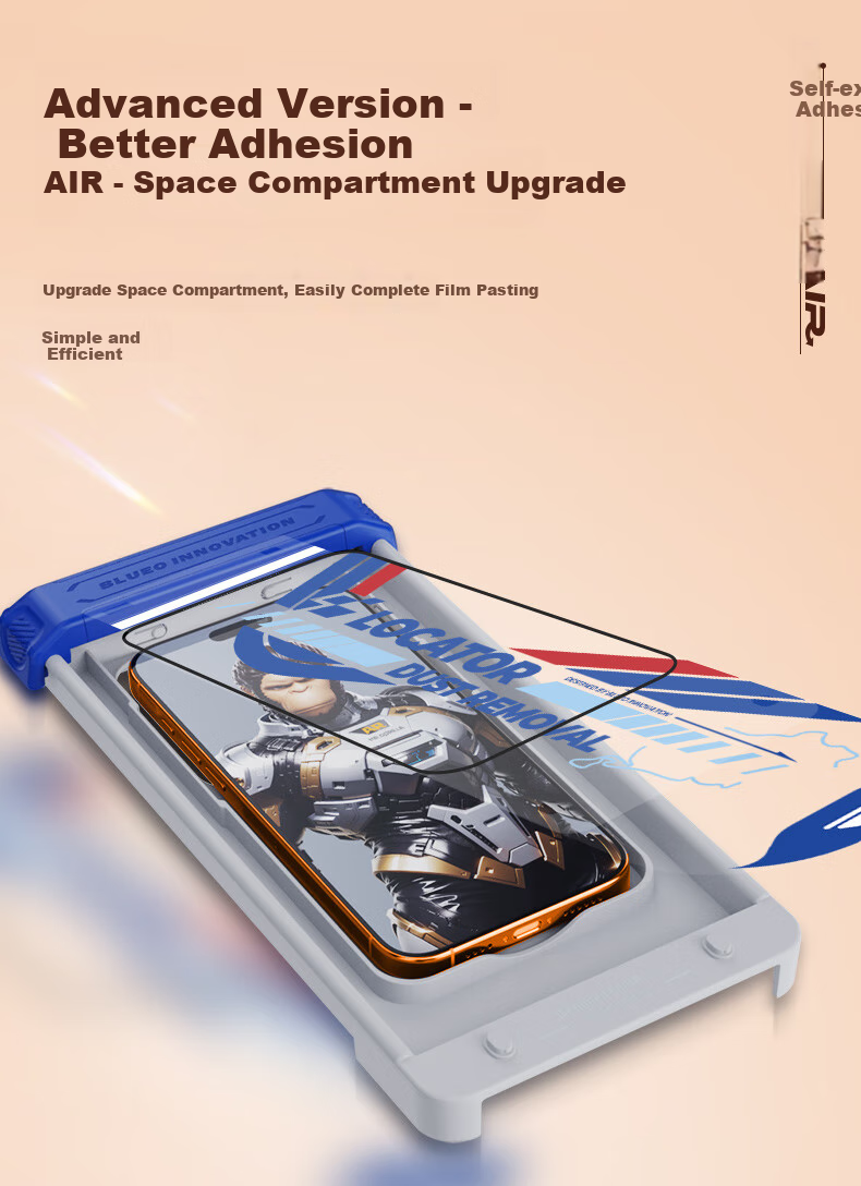 Защитное стекло Lanxingxiansheng для Apple iPhone 17 Pro, AR, антибликовое, полноэкранное, с полным клеем, без пыли, противоударное, защитное от отпечатков пальцев