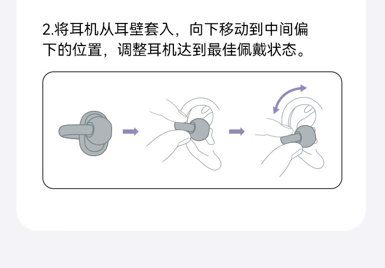 嘿喽（Haylou）Airfree耳耳夹降噪挂耳游戏跑步夹耳机 裸感配戴小C环 开放式真无线不入耳 运动跑步游戏降噪挂耳式 适用小米华为耳夹 黑色旗舰版详情图片35