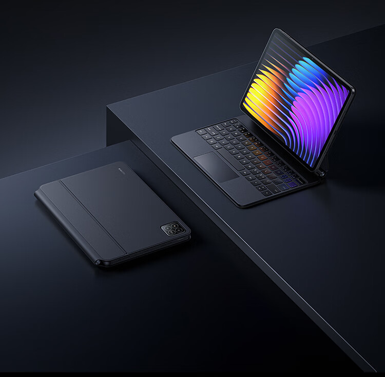 MI Tablet Official Original Accessories Floating Keyboard Compatible with 7/7Pro Series Dark Gray [With Touchpad]