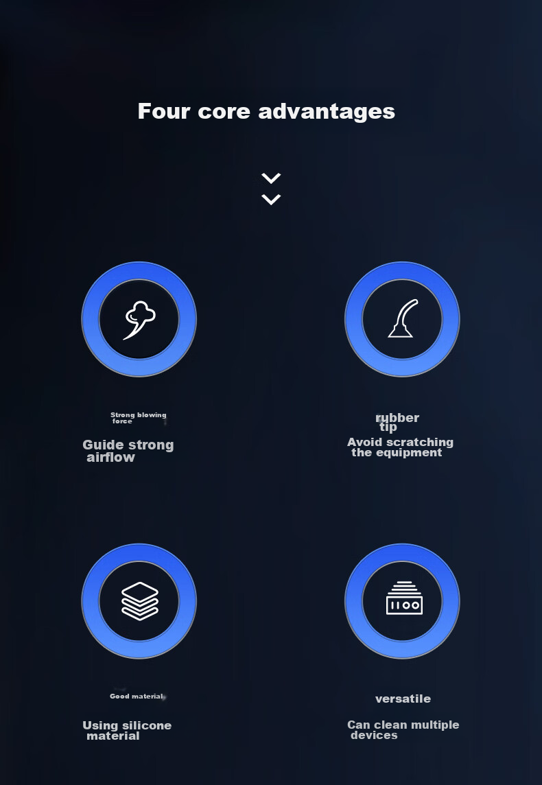 JJC Мощная воздушная помпа для чистки техники, черный