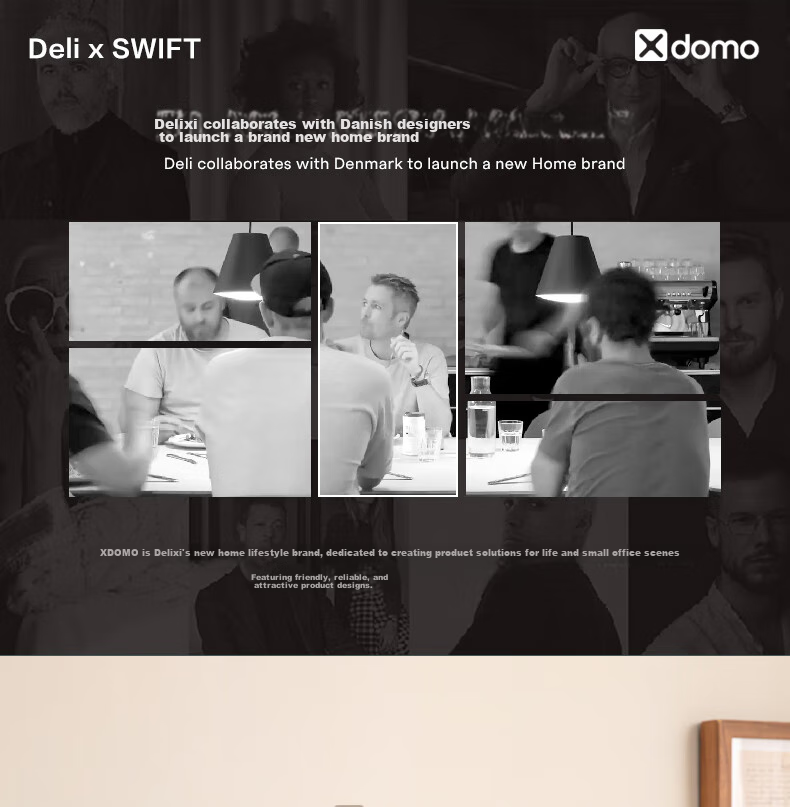 Органайзер для хранения Deli Xdomo Series с крышкой, розовый, малый размер XDM10