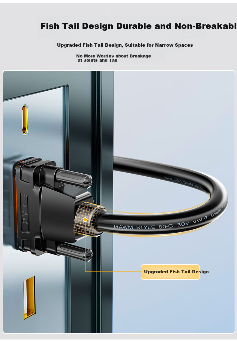Кабель Jinghua HDMI - DVI, 4K 60Hz, двунаправленный, 1.5 метра, H223E