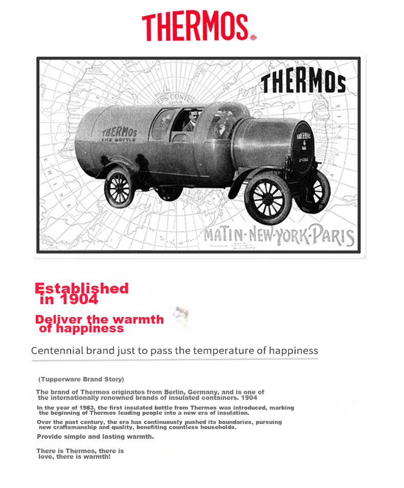 Термос THERMOS для детей и школьников, 550 мл, фиолетовый. Удобная поилка с прямой подачей или трубочкой, сохраняет температуру.