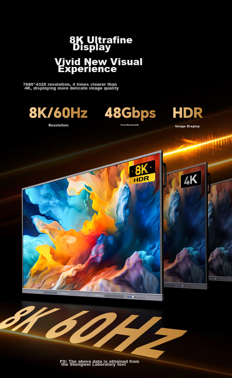 Кабель HDMI Shengwei версии 2.1, 1 метр, 8K 60Hz 4K 240Hz, для ноутбуков, ТВ-приставок, мониторов, проекторов, AHH4010G, совместим с HDMI 2.0