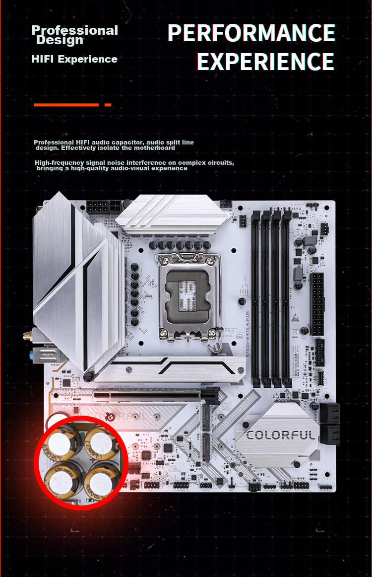 Материнская плата Colorful BATTLE-AX B760M-WHITE WIFI D5 V20 DDR5, Steel Gray, Поддержка процессоров Intel LGA 1700 (14600KF/12600KF)