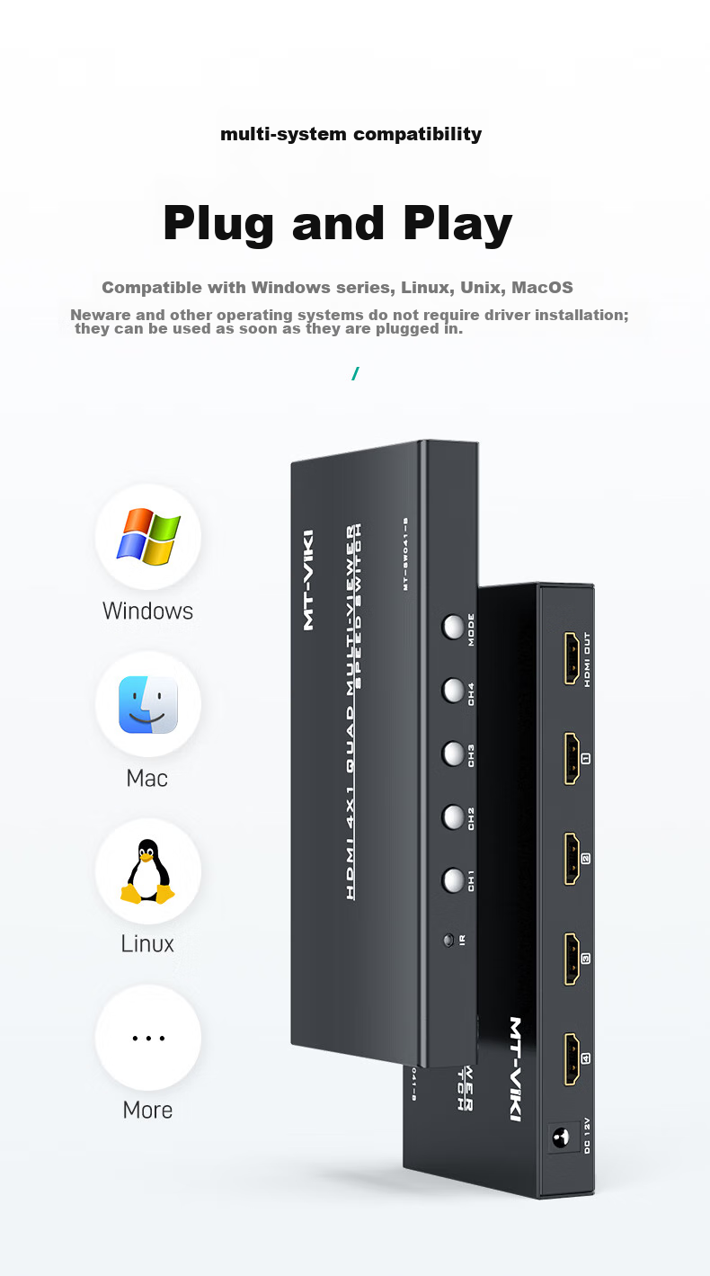 HDMI сплиттер MT-viki MT-SW041