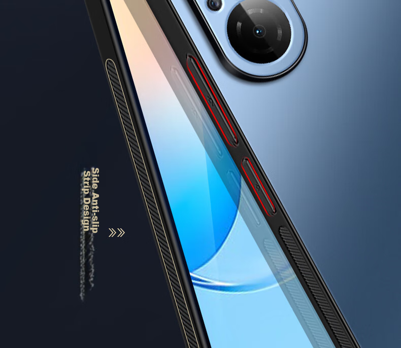 Чехол для Huawei Nova 9 SE, Shangsu, противоударный, с защитой камеры, AG матовый, черный, бизнес-стиль
