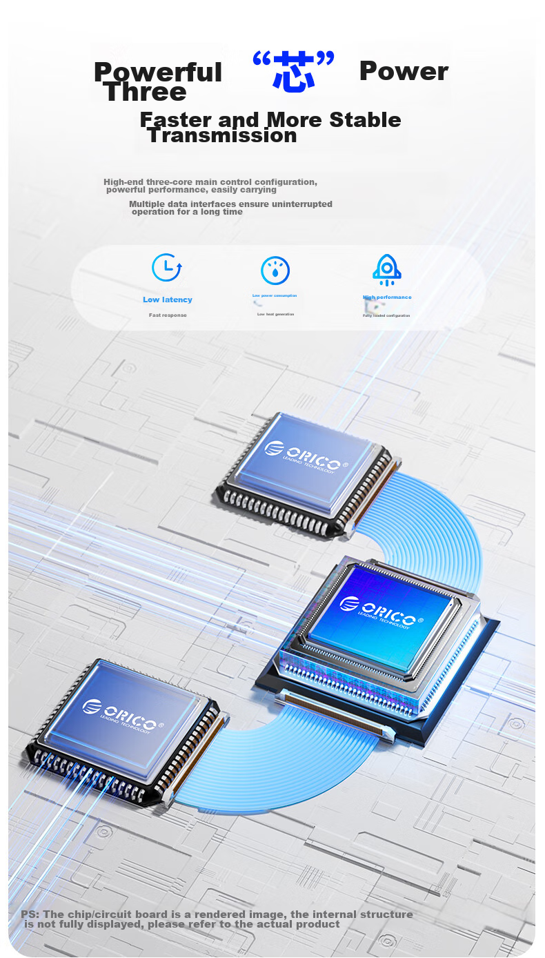 Многофункциональный USB-C хаб ORICO TM10-7P, 7-в-1, HDMI 4K@60Hz, 2.5G Ethernet, PD 100W, USB 10Gbps, аудиоразъем 3.5мм, алюминиевый сплав, серый
