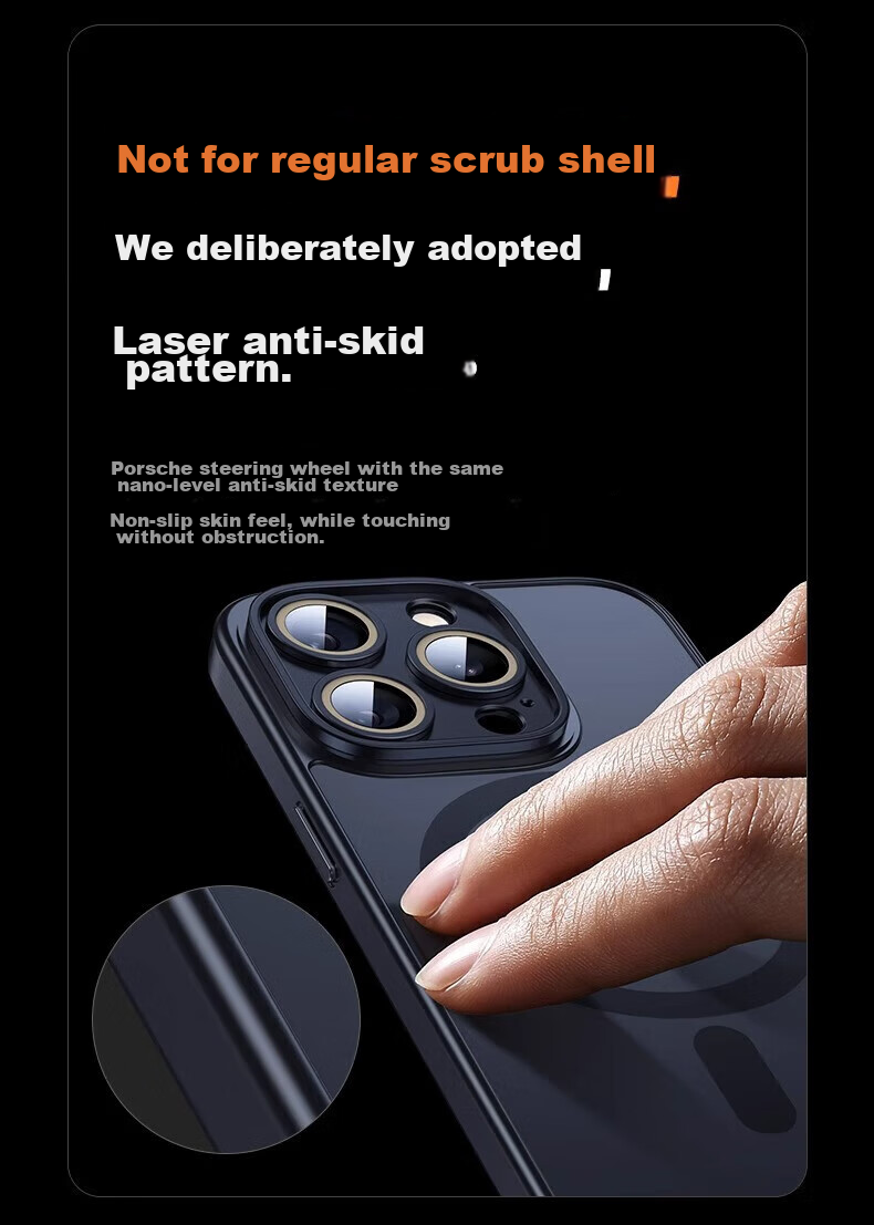 Чехол для Apple iPhone 13 Pro Max DIVI [Skin-Like Magnetic], матовый, противоударный, с поддержкой MagSafe, беспроводной зарядки, защита камеры