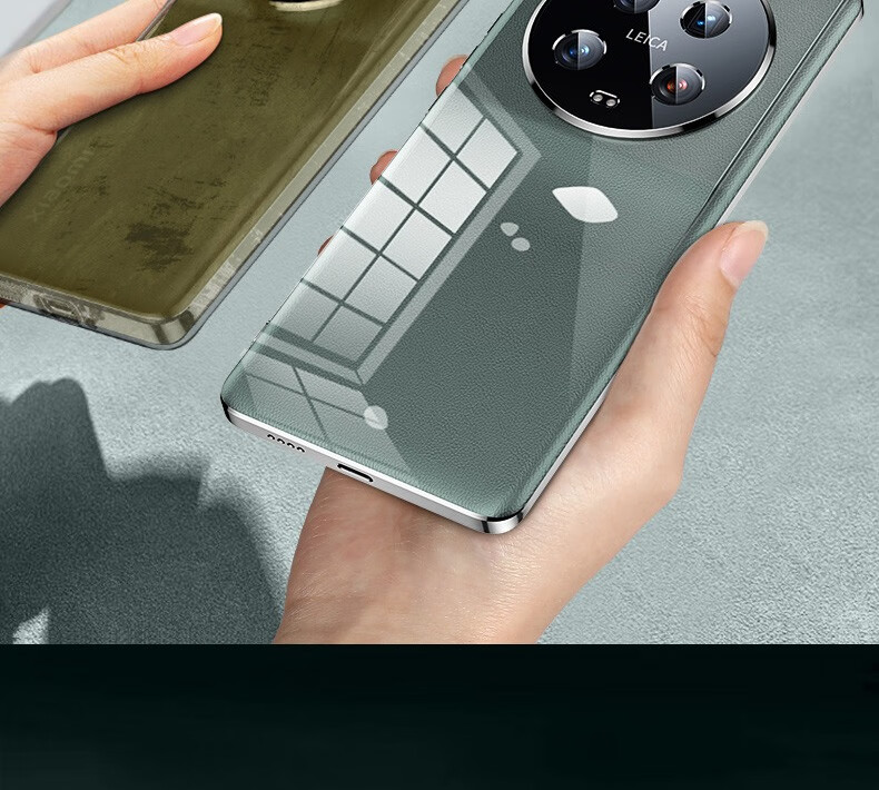 Противоударный чехол POZZO для Xiaomi 13 Ultra, полностью прозрачный, защита от отпечатков пальцев и царапин, тонкий, противоскользящий, с защитой камеры