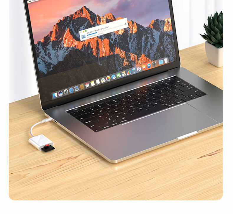 Адаптер-кардридер Masentek Type-C SD/TF, для iPhone, Huawei, iPad, Macbook, USB-камера, флеш-накопитель